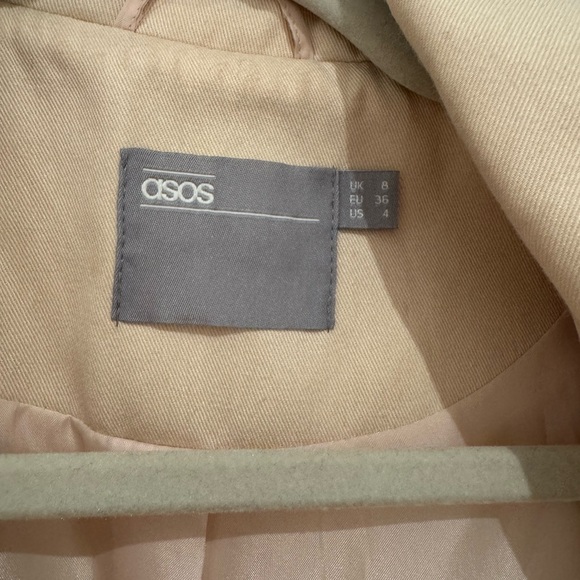 ASOS Classic Beige Trench Coat - Picture 4 of 6